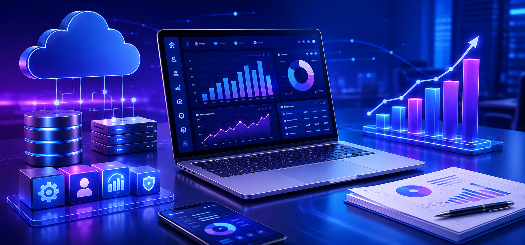 Software — Tally, SAP, billing and licensed applications